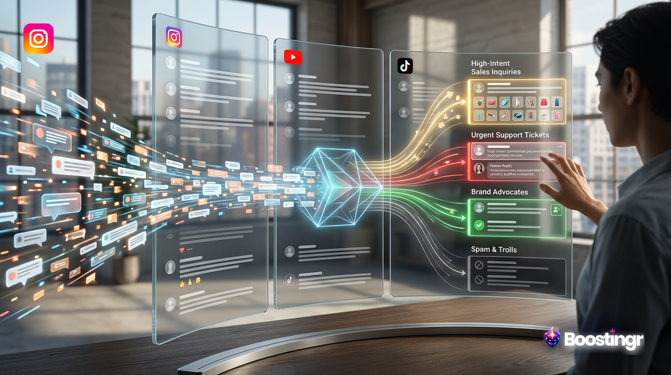 Beyond the Inbox: The Ultimate Guide to Social Media Comment Automation blog cover image